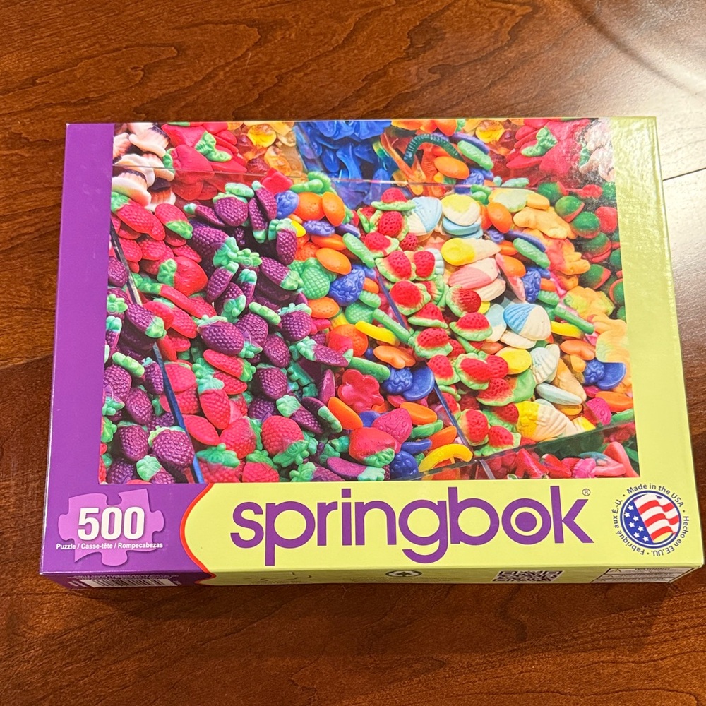 Springbok Colorful Candy Puzzle - 500 Pieces